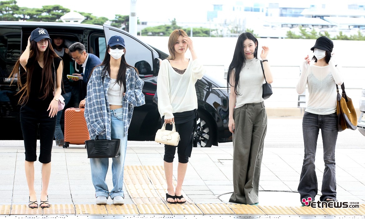 [ET포토] 있지, '월드투어 일정차 출국'