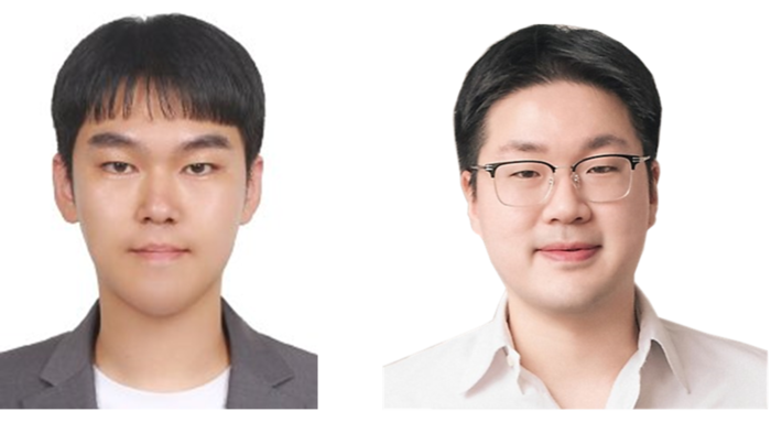 김준석 계명대 신소재공학과 교수(왼쪽)와 김익현 기계공학과 교수