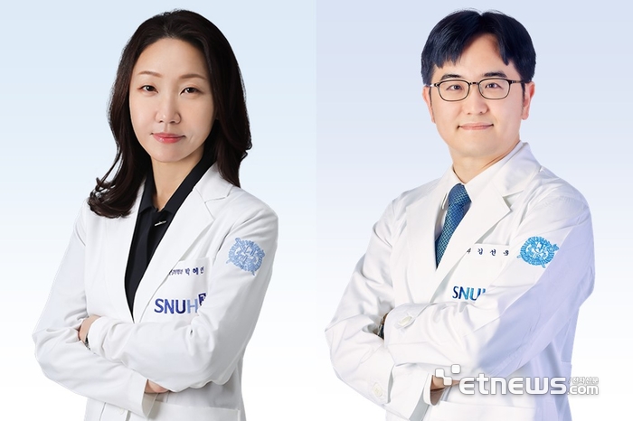 분당서울대병원 박혜연 정신건강의학과 교수(왼쪽), 김선욱 종합내과 교수.