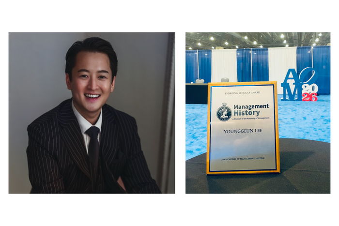 이영근 스토니브룩대학교 경영학과 교수가 2026 신진학자상(Emerging Scholar Award)을 수상했다. (사진=한국뉴욕주립대)
