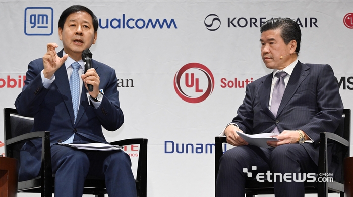 [포토] 구윤철 암참 간담회