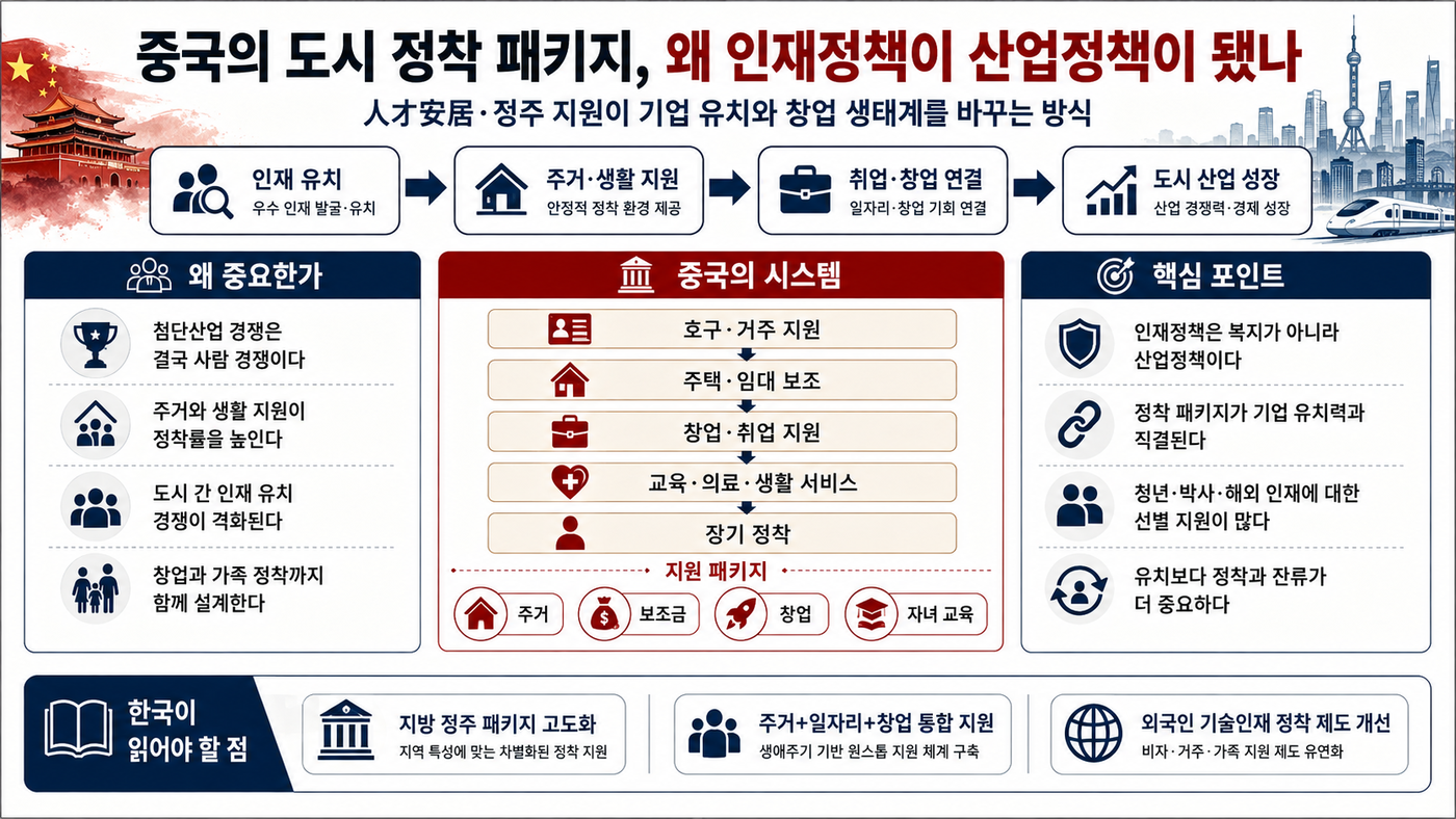[테크 차이나] 기업을 데려오는 것보다 붙잡는 게 어렵다…중국 도시 '정착 패키지'