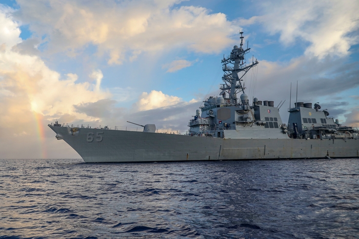 USS 벤폴드함. 사진=AP 연합뉴스 / 미 해군