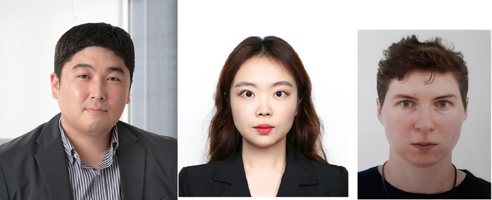 (왼쪽부터) 오승수 교수, 유혜빈 박사, 에바 피에트라시악 박사