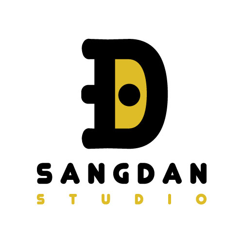 상단스튜디오 로고.