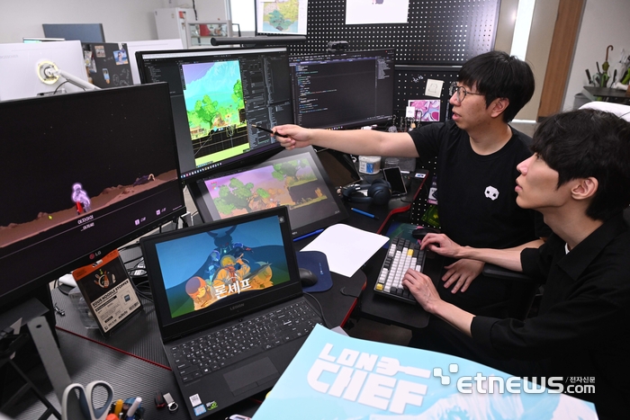 [포토] 게임스컴을 향한 열정