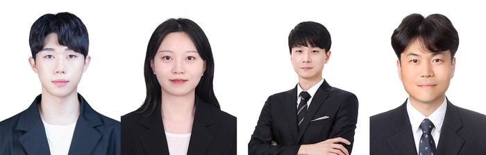 김준모, 이예지, 박민호, 강범구(왼쪽부터)