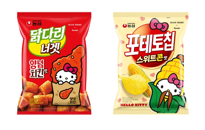 농심, 올리브영 콜라보 제품 이미지. 〈자료 농심〉