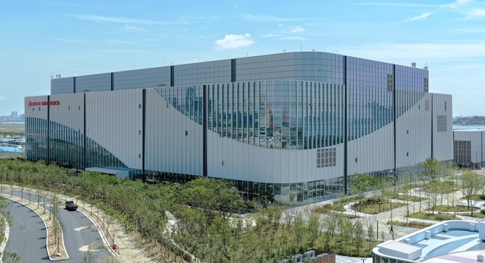 롯데바이오로직스 송도 제1공장 전경