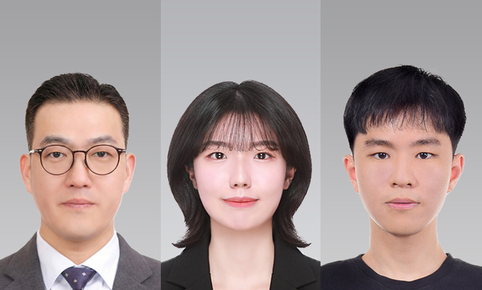 (좌측부터) 서강대 화학과 정근홍 교수, 백주희 박사과정, 임성민 경북대(현 미네소타대) 연구원(사진=서강대)