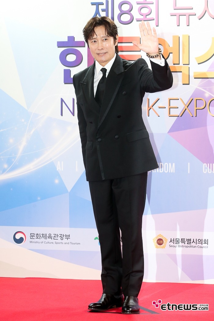 [ET포토] 이병헌, '한류 드라마의 아이콘'