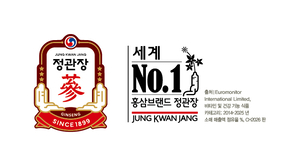 정관장, 인·홍삼 세계 1위…12년 연속 '글로벌 톱'