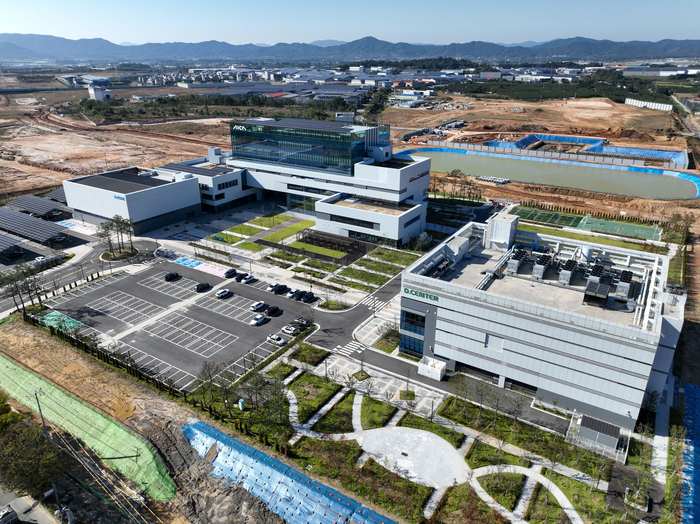 광주첨단3지구 인공지능(AI) 집적단지에 들어선 국가 AI데이터센터.