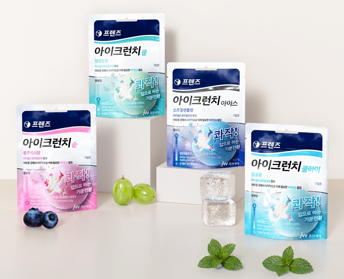 프렌즈 아이크런치 4종.