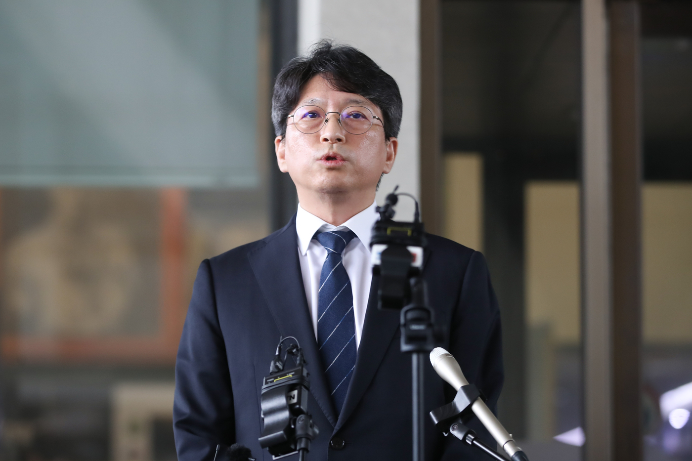 홍지선 국토교통부 장관 후보자가 31일 정부세종청사에서 장관 후보자 지명 소감을 밝히고 있다. (사진=국토교통부)