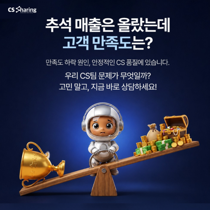 씨에스쉐어링, “명절 CS 폭주, 고정비 늘리지 않고 막는다”...CS 쉐어링 서비스로 이커머스 비효율 해결