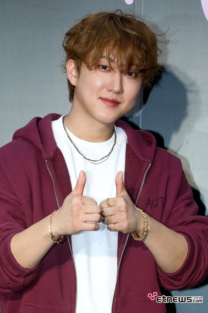 [ET포토] 스트레이키즈 창빈, '웃음으로 주는 친근감'