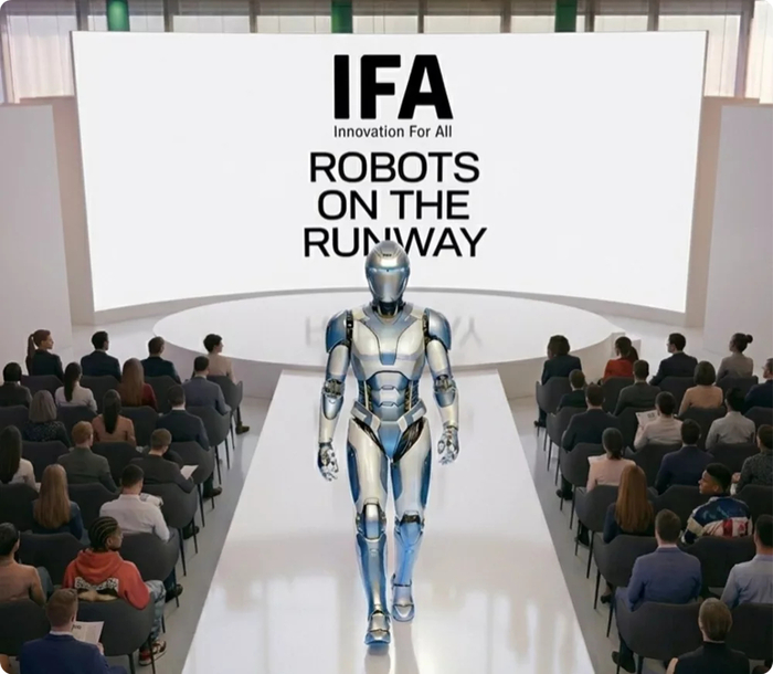 IFA2026 - 5일(현지시간) IFA NEXT 부대 행사로 로봇 온 더 런웨이가 열린다.