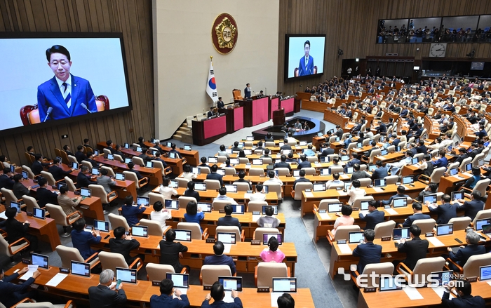 [포토] 100일 간의 정기국회 시작