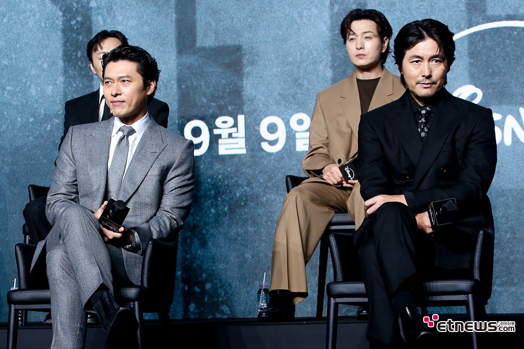 [ET포토] 현빈-정우성, '두 배우의 아우라'