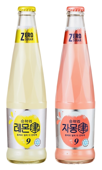 순하리 병제품 이미지. 〈자료 롯데칠성음료〉