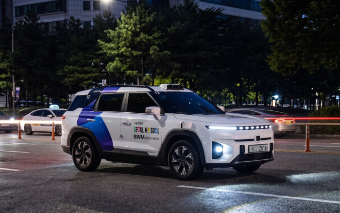 KGM, 강남 심야 로보택시에 2세대 토레스 EVX 투입