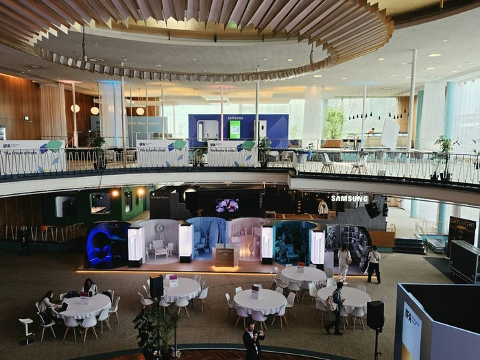 삼성전자가 IFA 2026이 열리는 '메세 베를린(Messe Berlin)'의 'IFA 팔레(IFA Palais)' 전시 공간에 크리에이터 허브를 마련했다.
