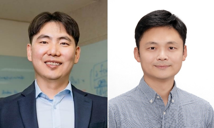 유환조 포스텍 교수(왼쪽)와 김원화 교수