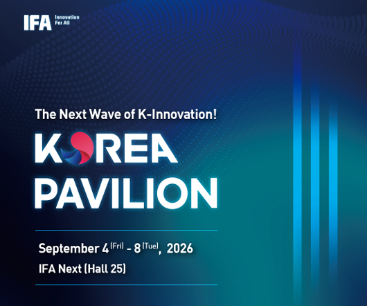 [IFA2026]틈새 파고든 K테크…KEA 한국관