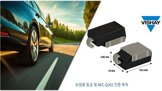 비쉐이, DO-218AC 패키지 XClampR 양방향 플랫 클램핑 TVS 출시