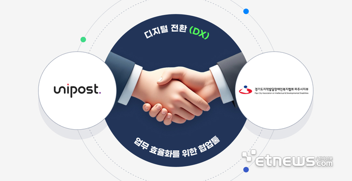 유니포스트, 경기도지적발달장애인복지협회 파주시지부에 근태·결재 시스템 공급