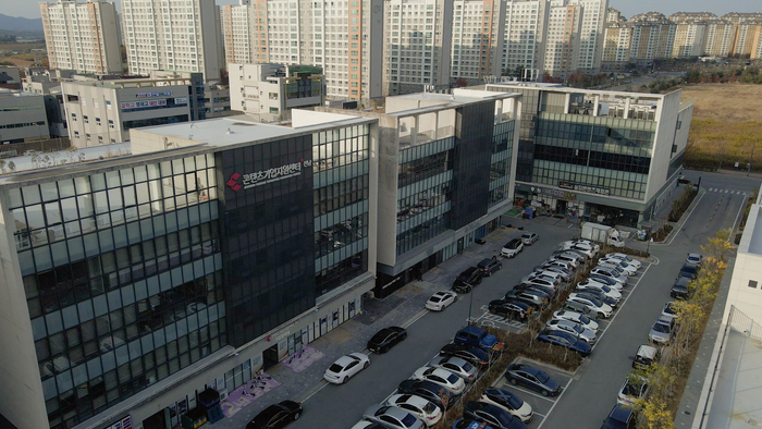 전남콘텐츠기업지원센터 전경.