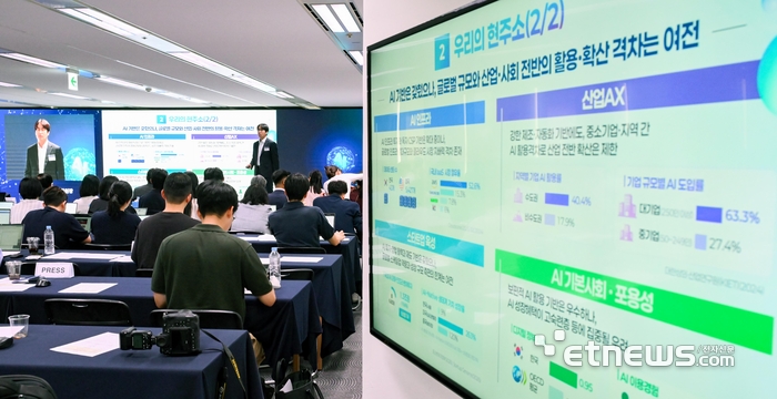 [포토] 'AI 3대 강국을 향한 정책 제언'