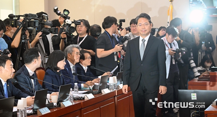 [포토] 김승원 인사청문회에 쏠린 관심