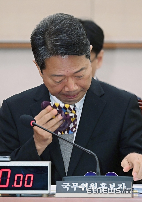 [포토] 눈물 흘리는 김승원