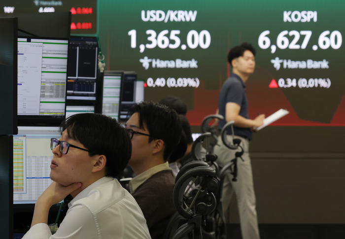 코스피, FOMC 결과 대기 속 6670선 강보합 출발