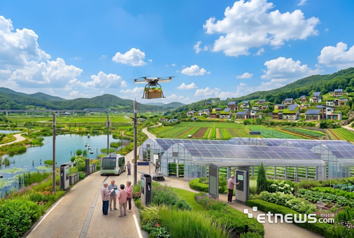 [제1회 AI 이미지 챌린지] 〈입선〉 스마트 기술과 자연의 조화