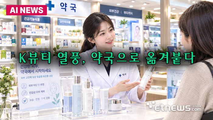 K뷰티 열풍, 약국으로 옮겨붙다