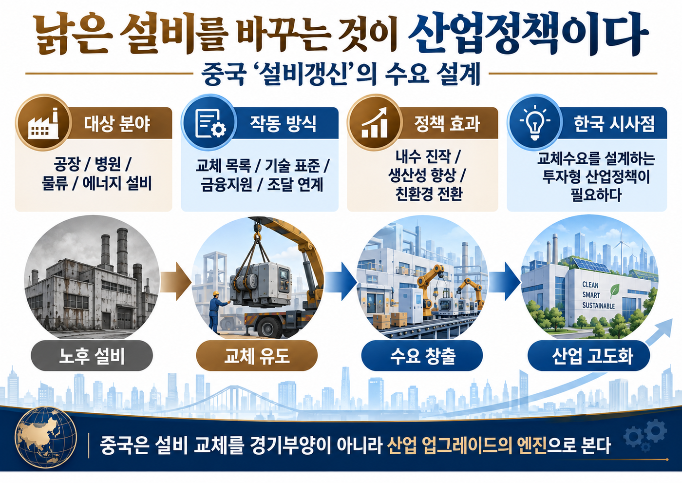 [테크 차이나] 낡은 설비 바꾸는 것이 산업정책이다…중국 '설비갱신' 수요 설계