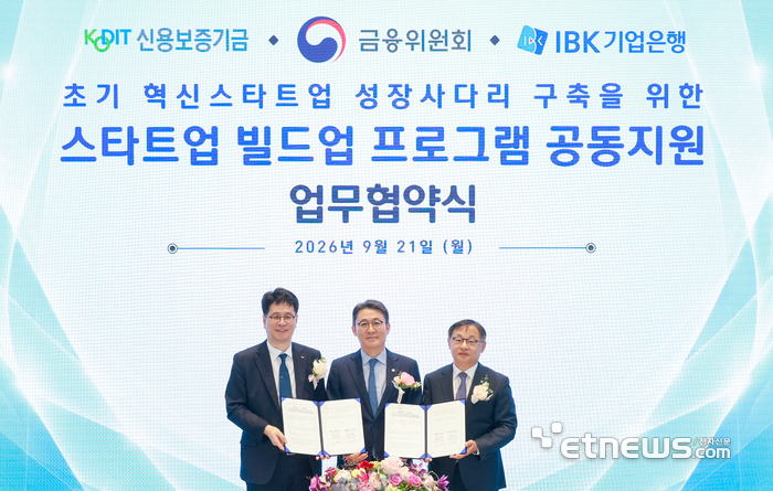 IBK기업은행, 초기 혁신스타트업에 3000억원 금융지원…신보와 맞손
