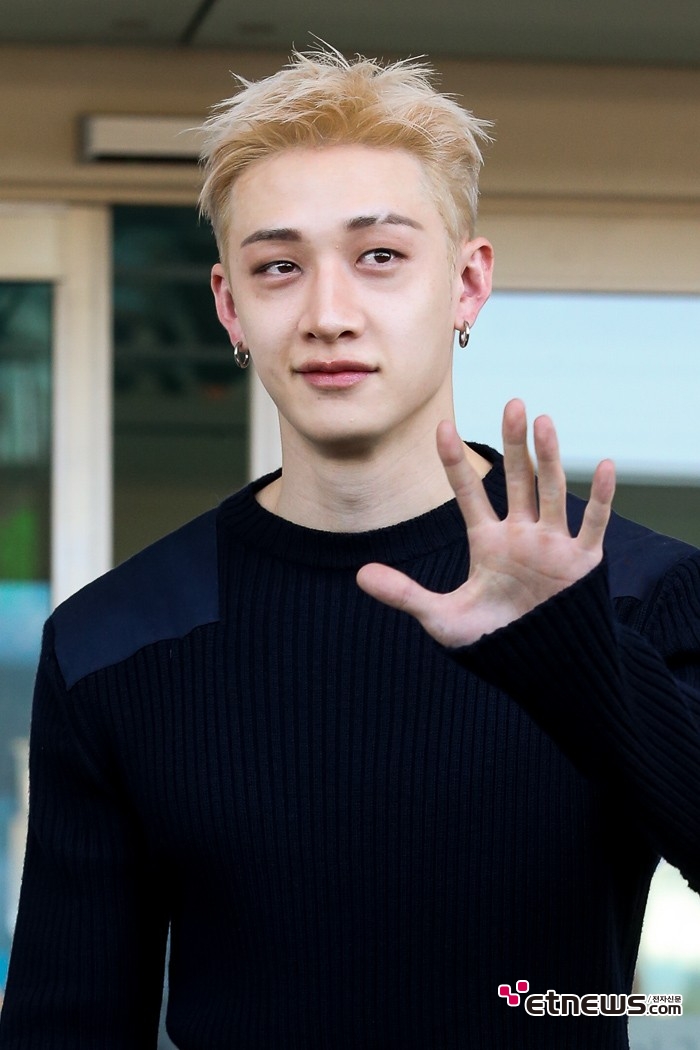 [ET포토] 스트레이키즈 방찬, '저 이제 떠나요'