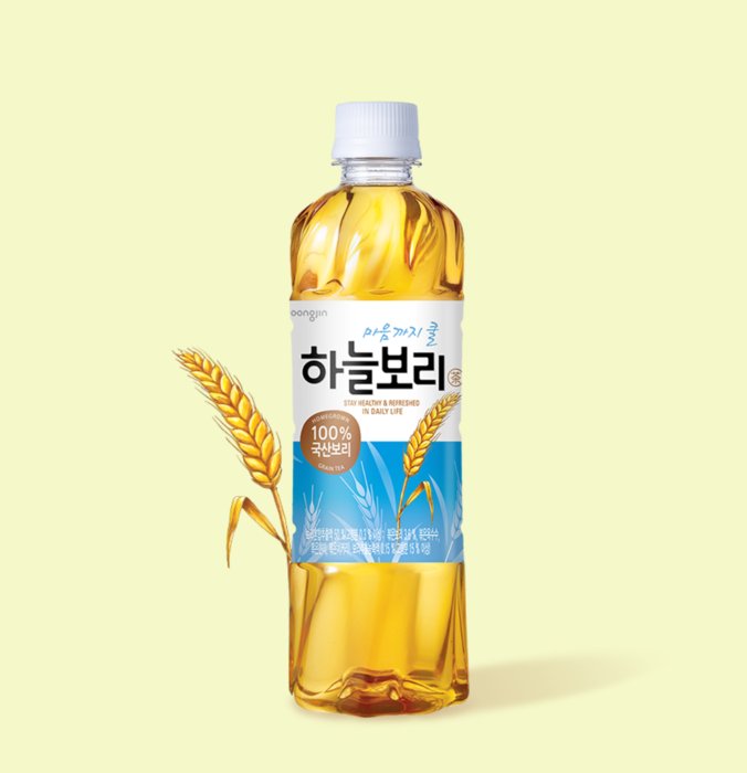 하늘보리 제품 이미지. 〈자료 웅진식품〉