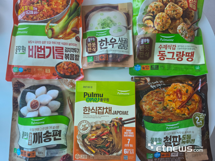 풀무원 간편식 6종 이미지.