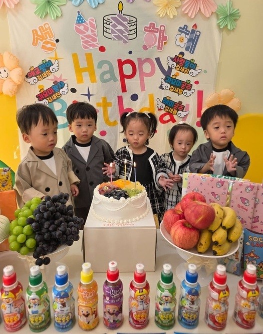 (왼쪽부터)새힘 새찬 새봄 새별 새강.