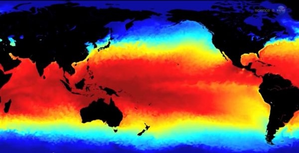 엘니뇨로 인한 폭염으로 전 세계서 대규모 사망자가 발생할 것으로 우려된다. 사진=NASA