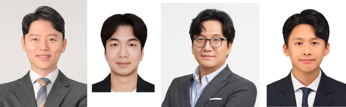 (왼쪽부터)홍지현 교수, 임국현 박사, 박규영 교수, 이호준 씨