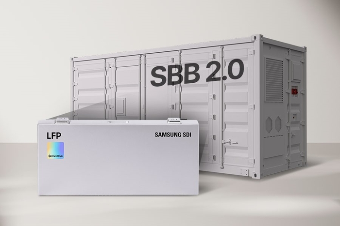LFP 배터리가 적용된 SBB(Samsung Battery Box) 2.0