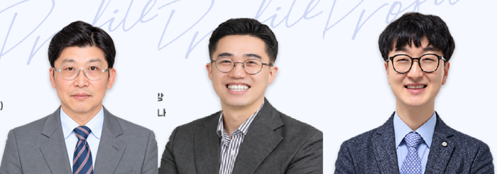 (왼쪽부터)차두원 소장, 황인 강사, 김종진 교수