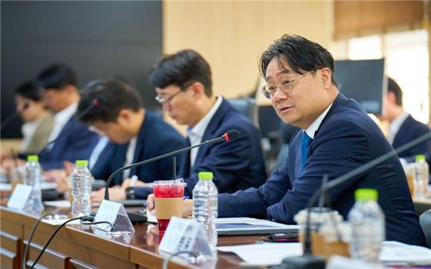 1일 LH 서울지역본부에서 진행된 '호남 반도체 첨단 국가산업단지 조사설계용역 착수보고회'에서 이성훈 LH 사장이 발언하고 있다. (사진=한국토지주택공사(LH))