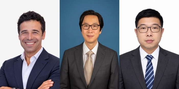 (왼쪽부터) 안젤로 코르사로 수석 연구위원, 김재영 글레오 AI 모델 그룹 리드, 차오 팡 SV VLA 팀 리드.